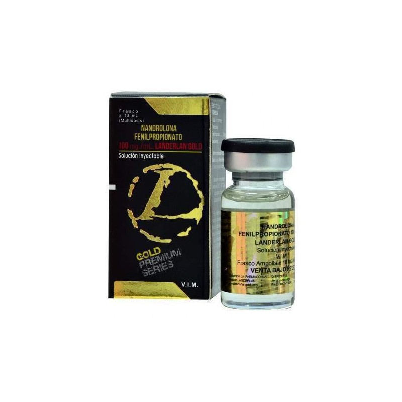 Fenilpropionato de nandrolona10ml 100mg/ml landerlan gold