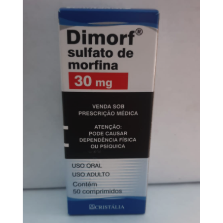 Dimorf 30mg 50 comprimidos - Cristália