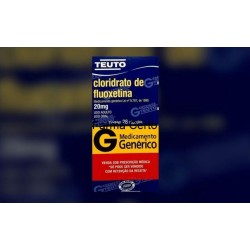 Cloridrato de Fluoxetina 20mg 30 Cápsulas Genérico